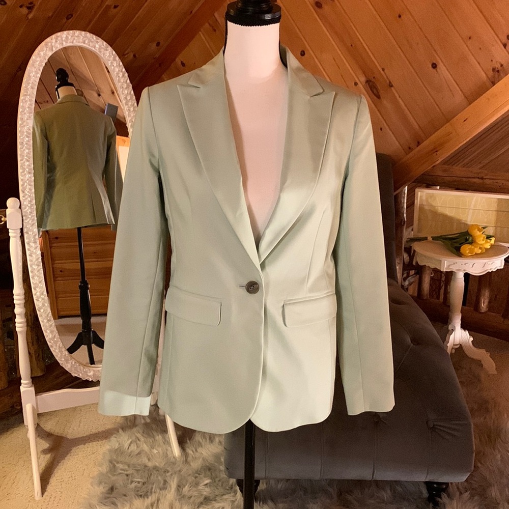Mint blazer